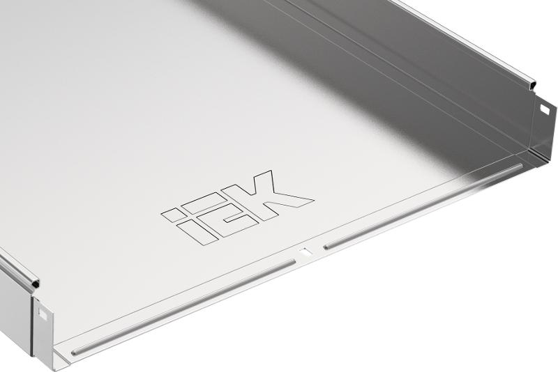 ESCA Лоток неперфорированный 50х500х3000 RAL 9016 | CLNK10-050-500-3 | IEK — IEK (ИЭК)