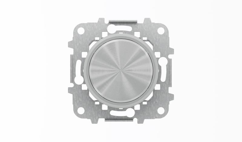 Заглушка с суппортом, серия SKY Moon, кольцо хром|2CLA860000A1401| ABB — ABB