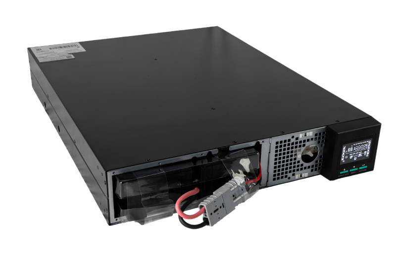 Источник бесперебойного питания Online SRTSE 1 поколения 1500 ВА/Вт, 2U, 8 C13+1 C19, USB, RS-232, сухие контакты, SNMP-карта — миниатюра 7
