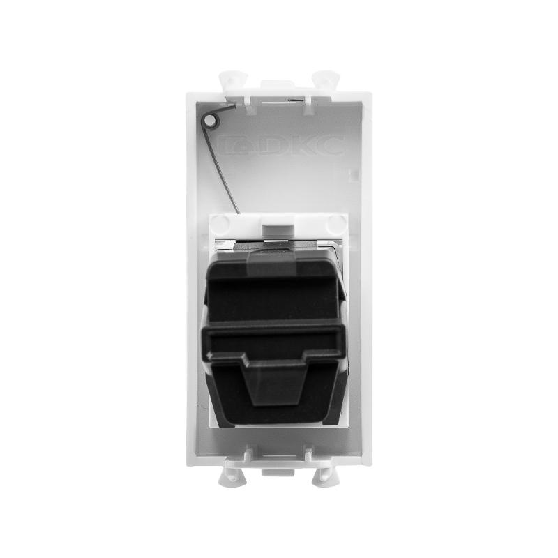 HDMI розетка "Белое облако" Avanti модульная, тип А-А, 1 мод | 4400251 | DKC — миниатюра 3