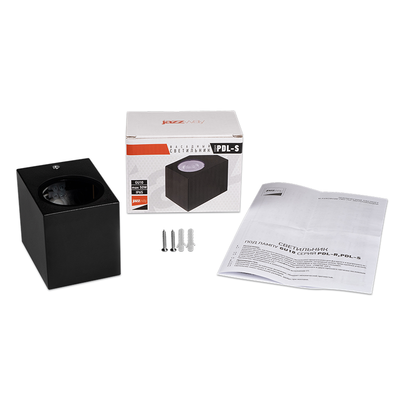 Светильник светодиодный PDL-S 72080 GU10-1 BL 230V IP65 | .5039971 | Jazzway — миниатюра 6