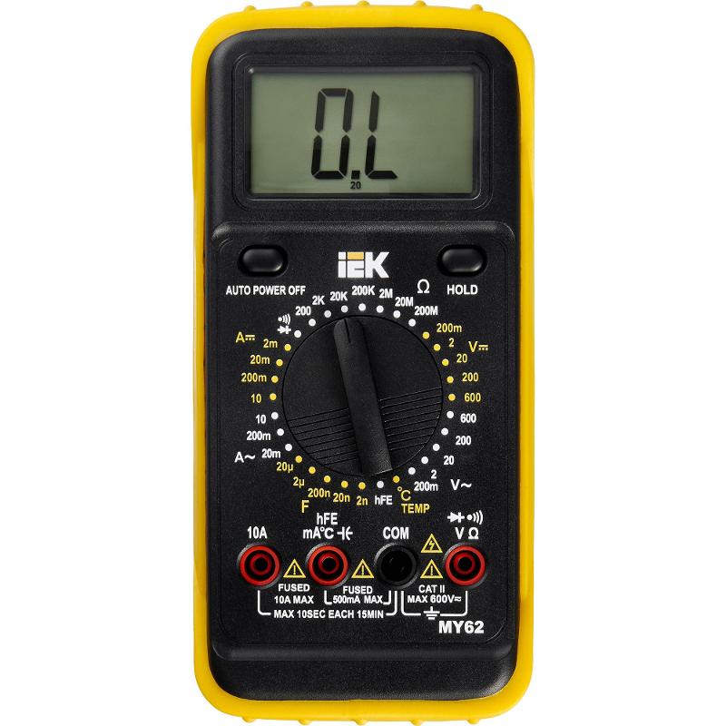 Мультиметр цифровой  Professional MY62  | TMD-5S-062 | IEK — миниатюра 10