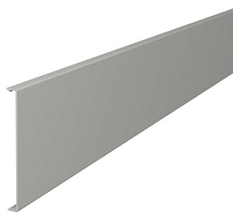 Крышка кабельного канала WDK 150x2000 мм (ПВХ,серый) (2410 150GR) | 6022731 | OBO Bettermann — миниатюра 2