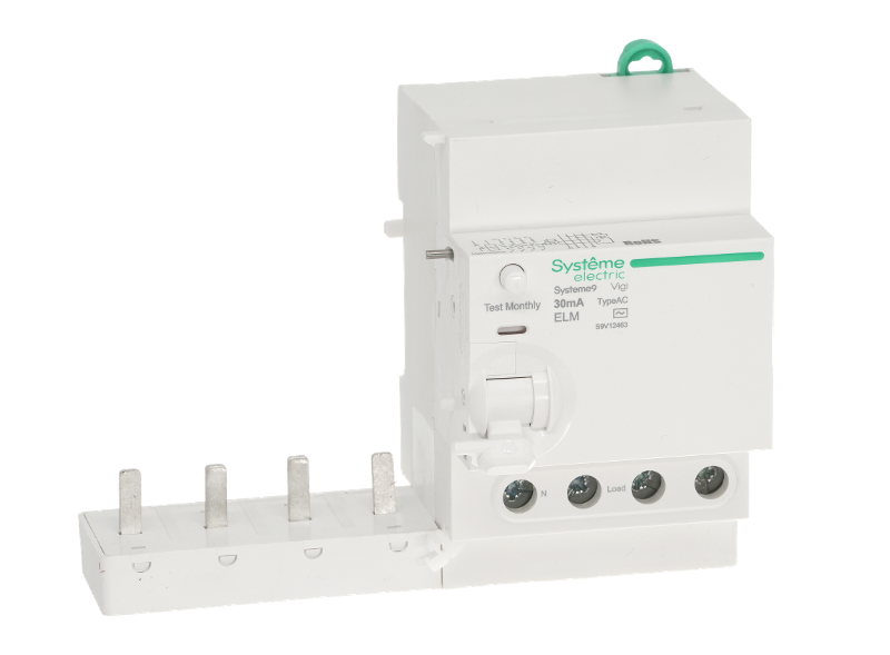 Systeme9 Блок диф. тока (БДТ) 63A 4P 30мА Тип-AC 400В | S9V12463 | SE — миниатюра 6