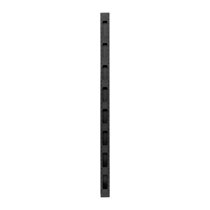 Шкаф напольный 19" TERACOM PRO 42U600х1000 мм двери перфорированная сзамком-ручкой и перфорированная чёрный | TRP-NTC-4261-65B | EKF — миниатюра 20