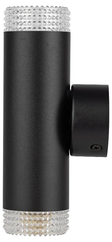 Светильник настенный  WL50 BK/TR 2*GU10 2*12Вт IP20 черный, прозрачный | Б0061194 | ЭРА — миниатюра 5