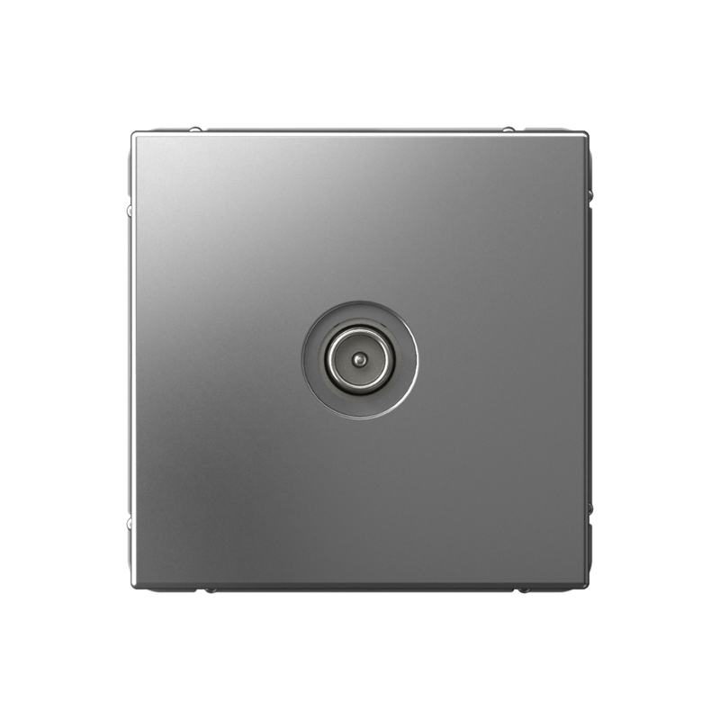 ArtGallery Сталь Розетка TV проходная 4DB, механизм | GAL000992 | SE — Systeme Electric