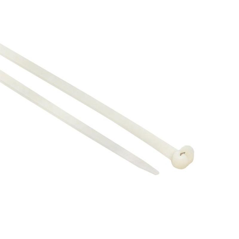 Хомут нейлоновый со стальным зубом (б), 8x300 (100шт) EKF PROxima | plc-fl-ctsbw-8x300 | EKF — миниатюра 8
