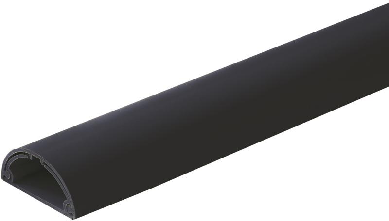 Кабель-канал MultiSet 30x13х2000 мм арочной формы ПВХ Антрацит | IMT30130BK | SE — Systeme Electric