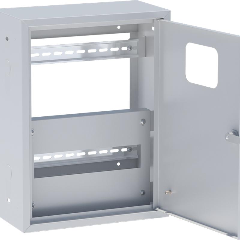 Ящик ЯУР с двумя din-рейками (ВхШхГ) 400х300х150 Basic | uerm2-din-400-bas | EKF — миниатюра 3