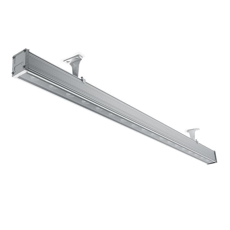 Прожектор архитектурный светодиодный линейный с DMX LL-892 18LED RGB, 1000*40*48mm, 18W 24V, IP65 | 32258 | FERON — миниатюра 1