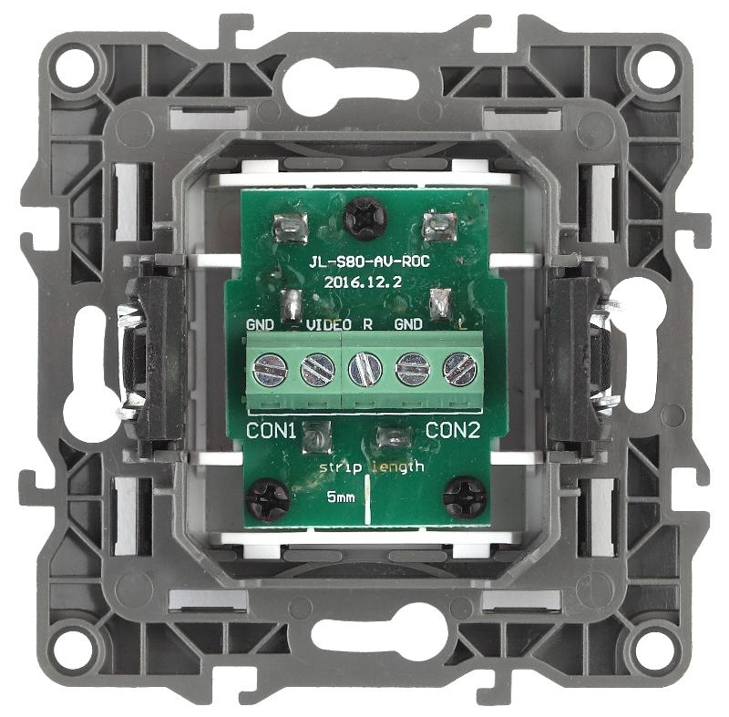 Розетка RCA 12-3113-02  ,  слоновая кость  |Б0027472 | ЭРА — миниатюра 2