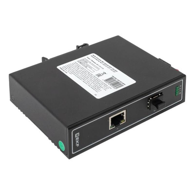 Медиаконвертер 10/100/1000Base-TX в 1000Base-X SFP TSX |TSX-MC-1GX1GT-SFP|EKF — миниатюра 18