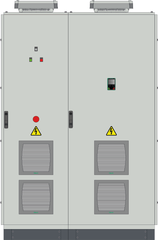 Шкаф управления SEC31ST7MAUT0400 / ПЧ STV900 CABINET 3Ф 400В 315/355 кВт | STV900C31N4-C | SE — Systeme Electric