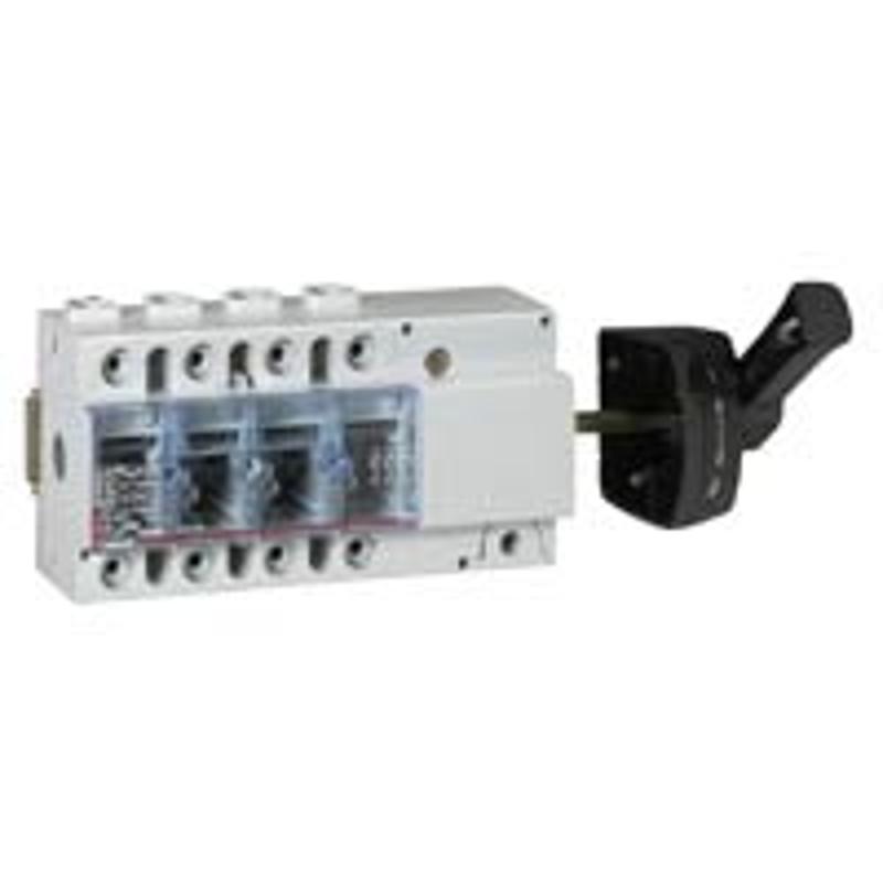 Выключатель-разъединитель Vistop - 100 A - 4П - рукоятка сбоку - чёрная рукоятка | 022527 | Legrand — Legrand