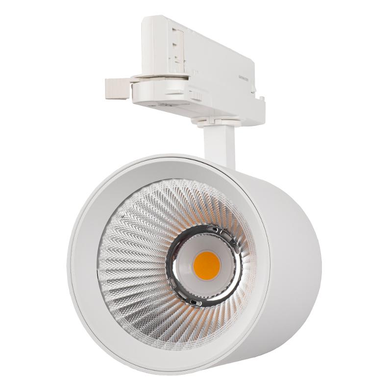 Светильник светодиодный трековый 3х фазный 3P PTR 7040 40W 4000K 36° WH IP40  | .5062795 | Jazzway — фото 1 | Sento