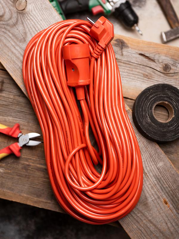 Удлинитель "Зевс 2.0" 50м c  заземлением ПВС 3*1 16А/3,5кВт PROxima  | USB02-16-310-1-50 | EKF — миниатюра 2