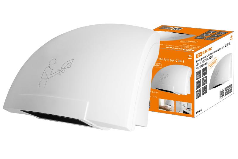 Электрическая сушилка для рук СЭР-1, 230 В, 2000 Вт,  | SQ2506-0001 | TDM — TDM ELECTRIC