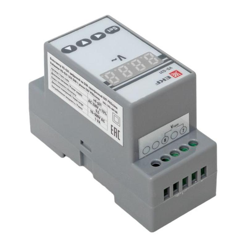 Вольтметр VM-DG31 цифровой на DIN однофазный | vd-g31 | EKF — миниатюра 19