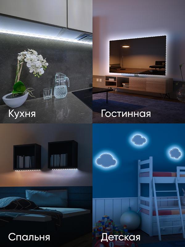 Комплект светодиодной ленты 5050kit-14,4-60-12-IP20-6500-5m | Б0043065 | ЭРА — миниатюра 2