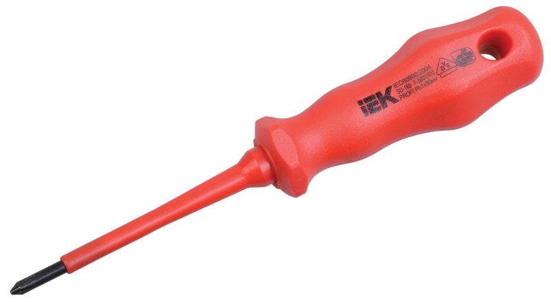 Отвертка крестовая Profi Ph2х100мм 1000В  | TSC-3PH-2100 | IEK — IEK (ИЭК)