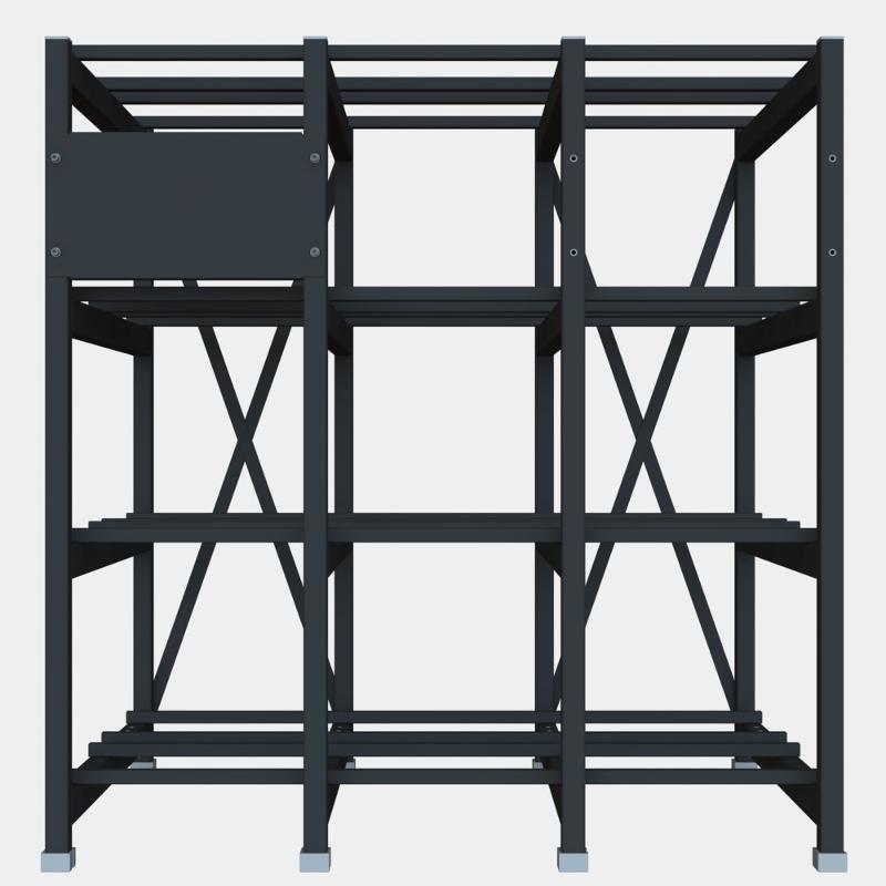 Стеллаж 4 полочный 2 ряда 1360х935х1430 | R4N2R139314AT | SE — Systeme Electric