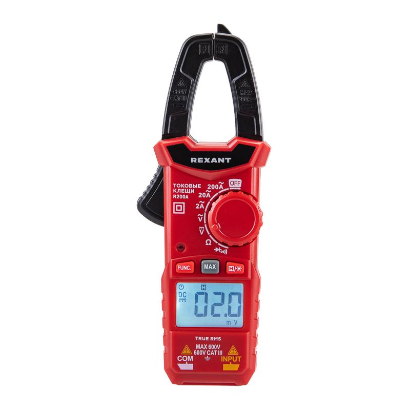 Токовые клещи R200A | 13-3201 | REXANT — REXANT