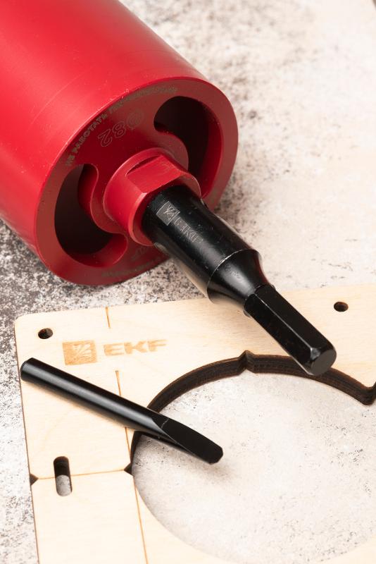Адаптер Hex M16 с центровочным сверлом Expert | ad-hex | EKF — миниатюра 7