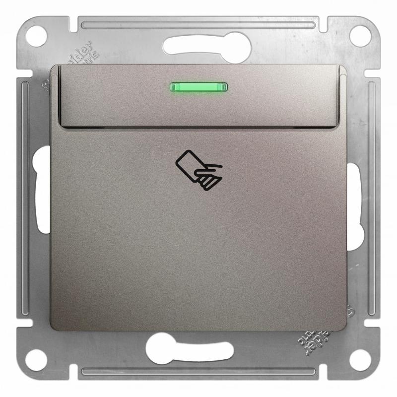 Glossa Платина Выключатель карточный, сх.6, 10AX | GSL001269 | SE — Systeme Electric