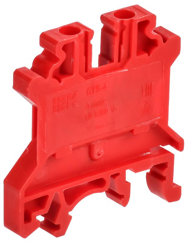 ARMAFIX Клемма винтовая CTS 4мм2 красная | AF-CT10-00-K04-004 | IEK — миниатюра 2