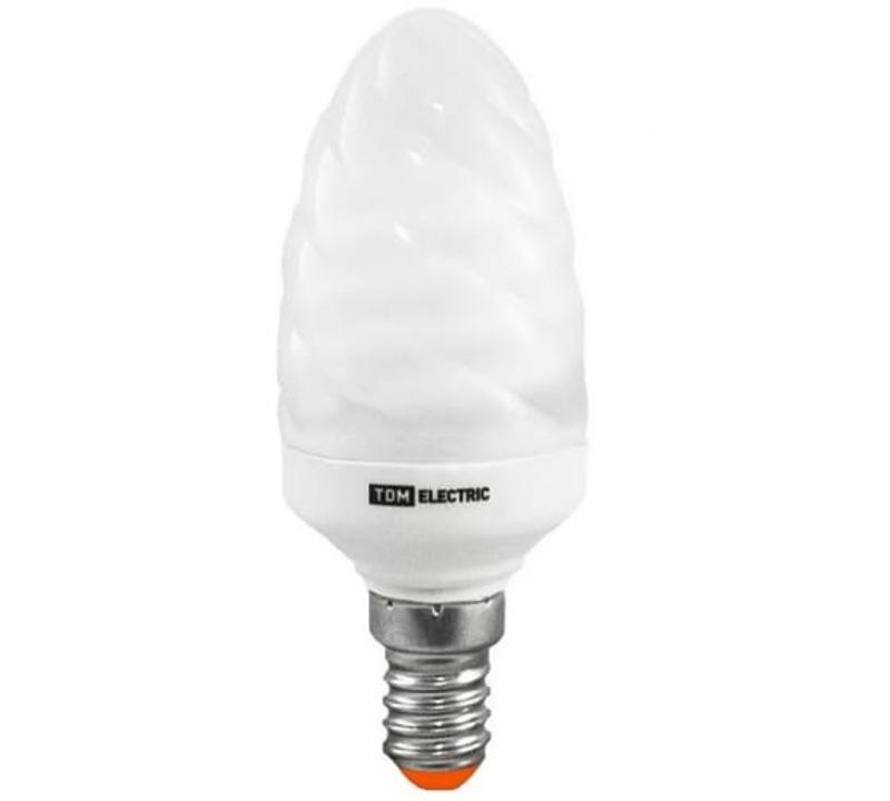 Лампа энергосберегающая КЛЛ-СT-9 Вт-2700 К–Е14 | SQ0323-0119 | TDM — TDM ELECTRIC