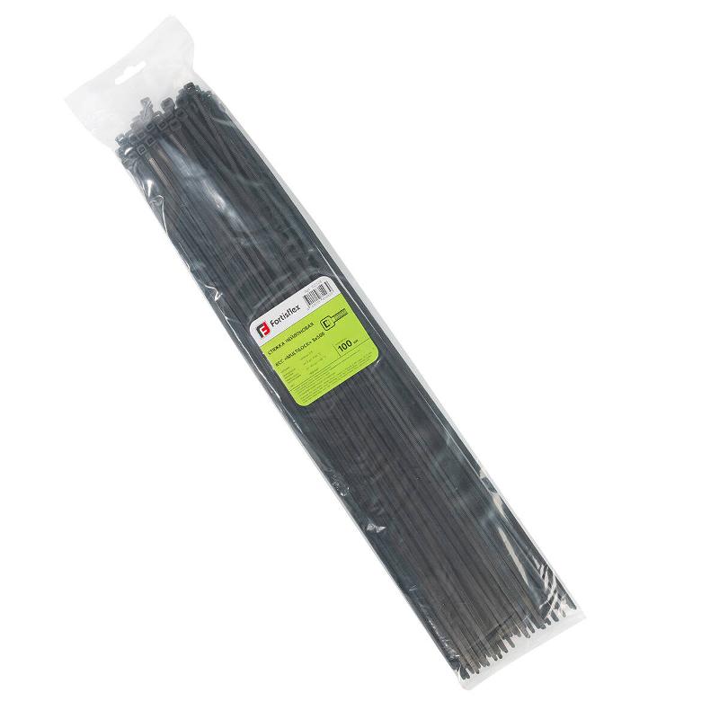 Стяжка нейлоновая КСС «MULTILOCK» 5х500 (черн) (100шт) | 102324 | Fortisflex — Fortisflex