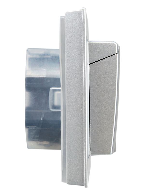 BRITE Розетка 2-ая с крышкой 16А в сб IP44 РСбш12-3-44-БрА алюминий | BR-R26-16-44-K47-F | IEK — миниатюра 3