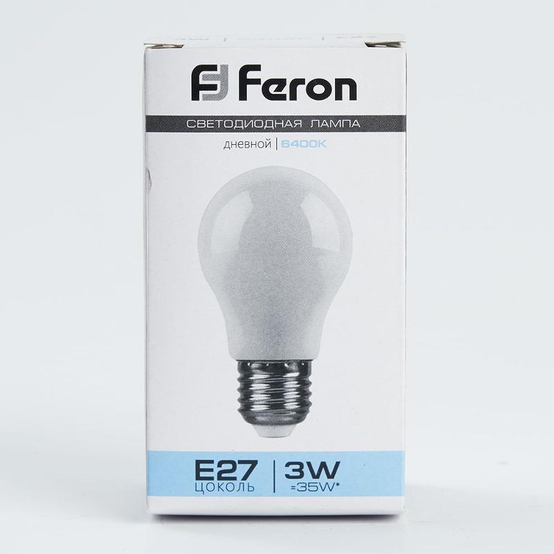 Лампа светодиодная LB-375 E27 3W 6400K | 25920 | Feron — миниатюра 4