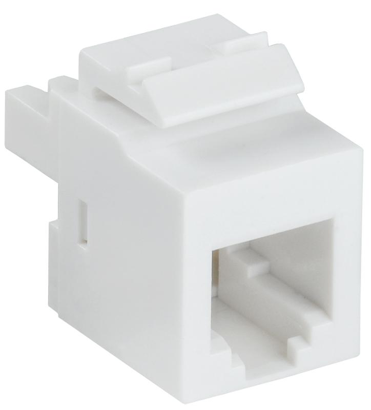 Модуль Keystone Jack кат. 3 RJ12 UTP 110 IDC 180 град. | CS1-3C03U-12 | ITK — ITK