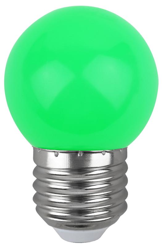 Лампы cветодиодные ERAGL45-E27 LED Р45-1W-E27 (диод. шар, зел., 4SMD, 1W, E27, для белт-лайт) (10/100/6000) | Б0049574 | ЭРА — миниатюра 3