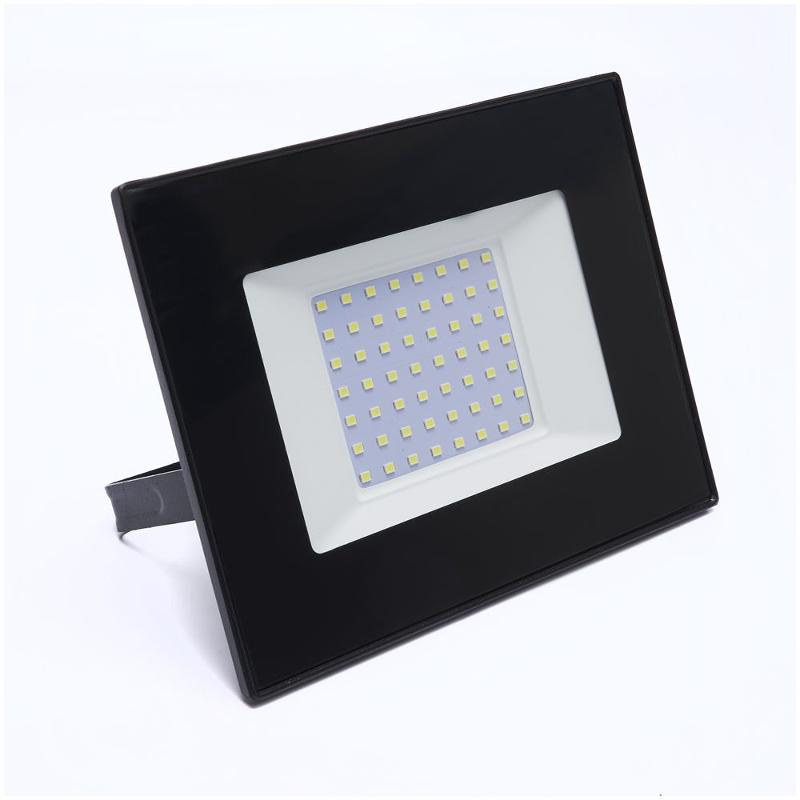 Прожектор светодиодный LL-921 2835 SMD 50W 6400K IP65 AC220V/50Hz, черный 167*198*28 мм | 32102 | FERON — миниатюра 1