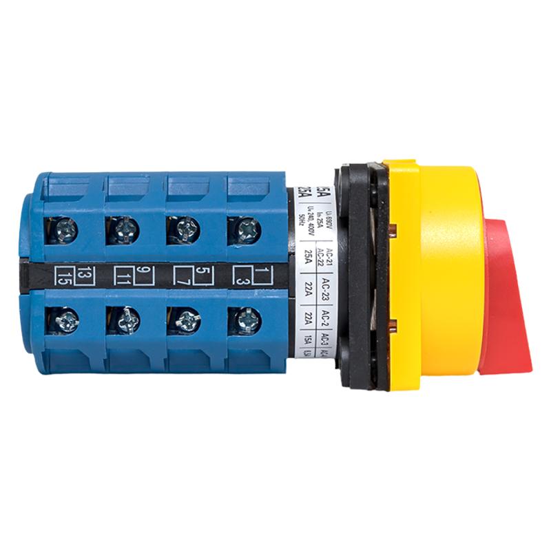 Переключатель кулачковый ПК-1-24 25А 4P "1-0-2" с блокировкой IP65  PROxima |pk-1-24-25-a65| EKF — миниатюра 5