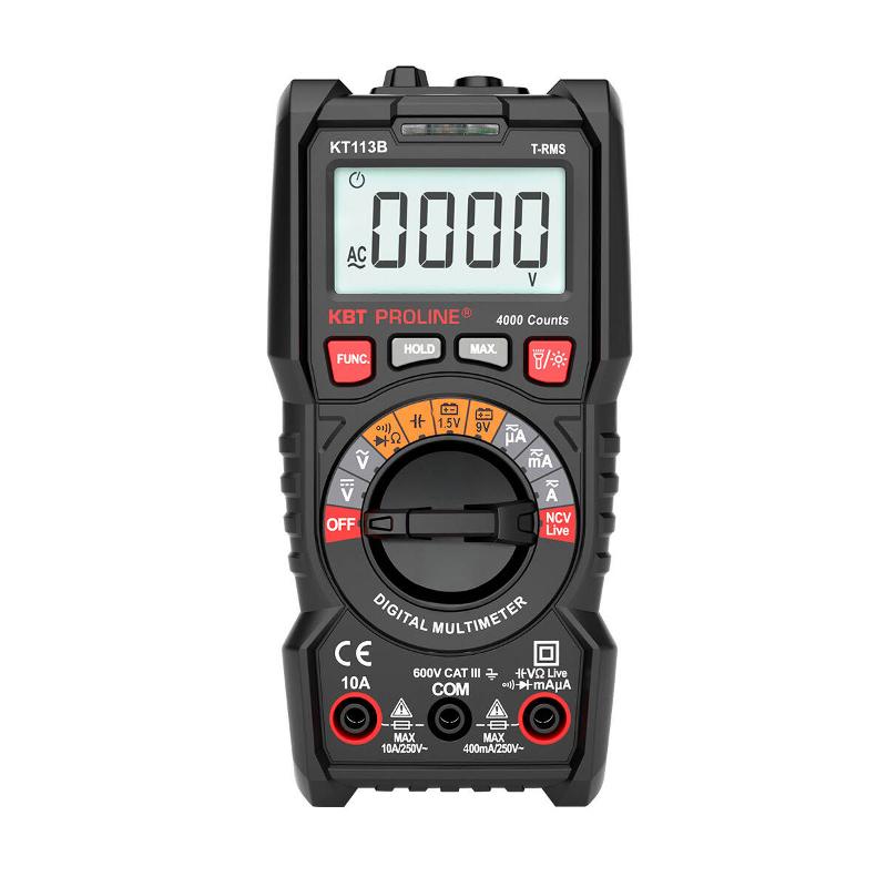 Мультиметр цифровой KT113B PROLINE | 79125 | КВТ — КВТ