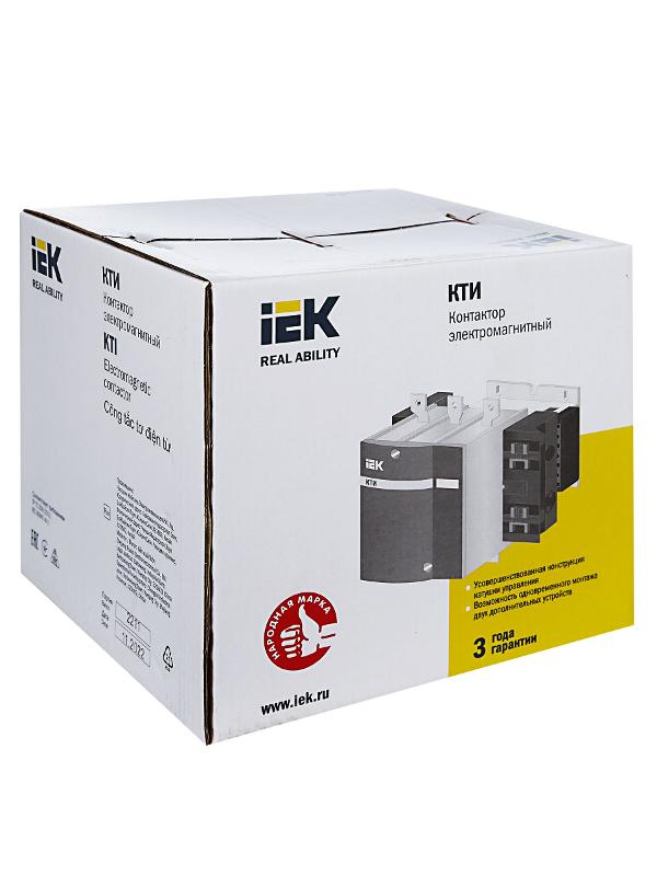 Контактор КТИ-5225  225А  400В/АС3  | KKT50-225-400-10 | IEK — миниатюра 11