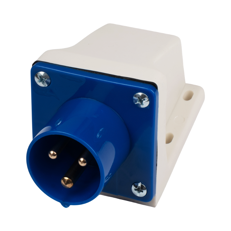 Силовой разъем  PPC 513 2Р+РЕ 16А 220В IP44   | .5072817 |  Jazzway — Jazzway