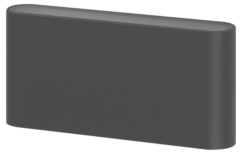 Декоративная подсветка WL41 GR светодиодная 10Вт 3500К серый IP54 для интерьера, фасадов зданий | Б0054418 | ЭРА — миниатюра 3