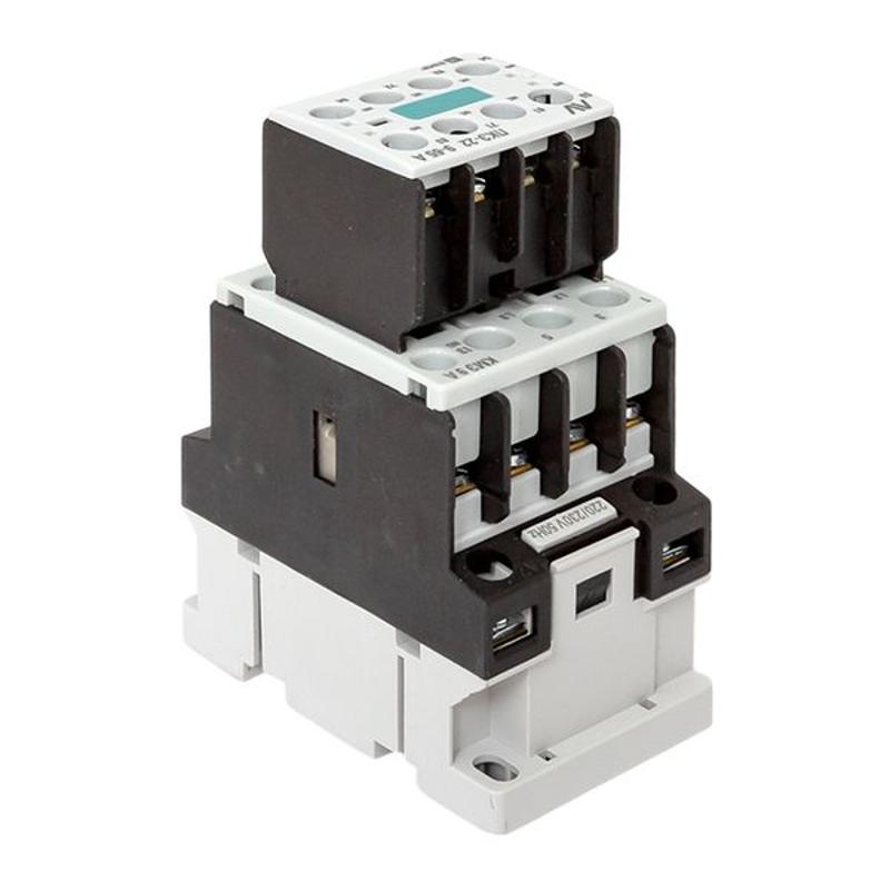 Комплект КМЭ 9А 1NO 230В АС с дополнительными контактами 2НО+2НЗ EKF AVERES | ctr-s-9-10-230-av-22 | EKF — миниатюра 10