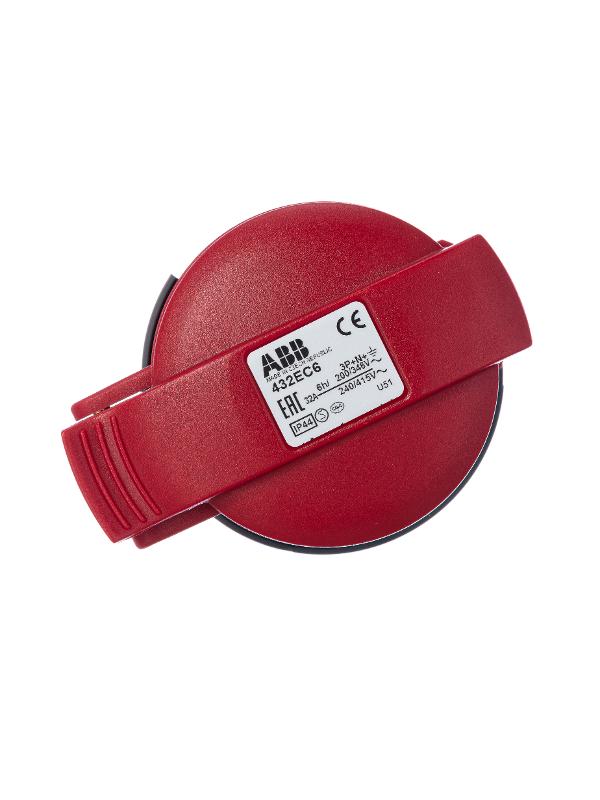 Розетка кабельная Easy&Safe 432EC6,32А,3P+N+E,IP44,6ч | 2CMA102051R1000 | ABB — миниатюра 3