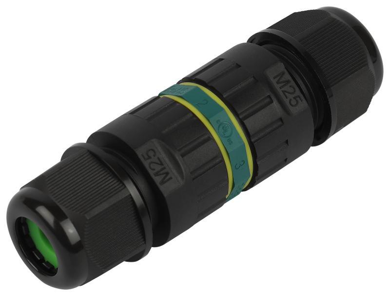 Коннектор ЭРА NO-224-674 кабельный прямой 5-Pin 0.5-2.5 мм2 безвинтовой IP68 |Б0068026 | ЭРА — миниатюра 1