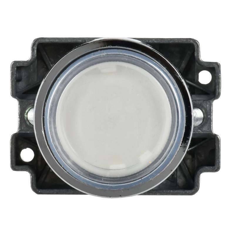 Кнопка LA167-BWF3171 d=22мм RC 1з с подсвет. белая | BBT20-BWF3171-1-12-67-K01 | IEK — миниатюра 3