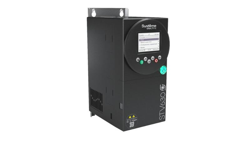 Преобразователь частоты STV630 4 кВт 400В ЭМС С3 + встр. DC реактор + LCD панель оператора | STV630U40N4L1 | Systeme Electric — миниатюра 1