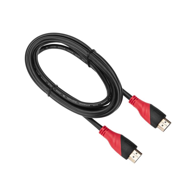 Шнур HDMI - HDMI с фильтрами, длина 2 метра (GOLD) (PVC пакет) | 17-6204 | REXANT — REXANT