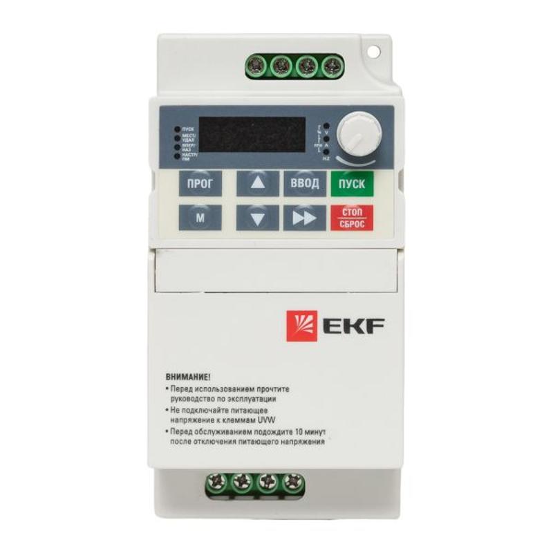 Преобразователь частоты 0,75 кВт 3х400В VECTOR-80 EKF Basic | VT80-0R7-3 | EKF — миниатюра 20