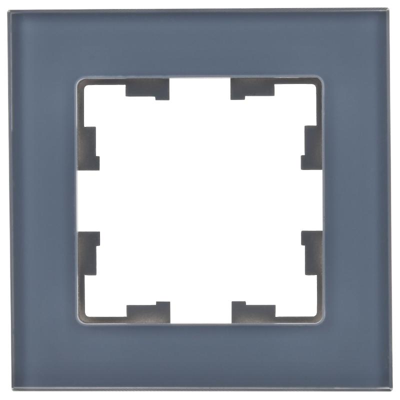 BRITE Рамка 1-ая РУ-1-2-Бр стекло маренго матовый | BR-M12-G-31-K35 | IEK — миниатюра 2